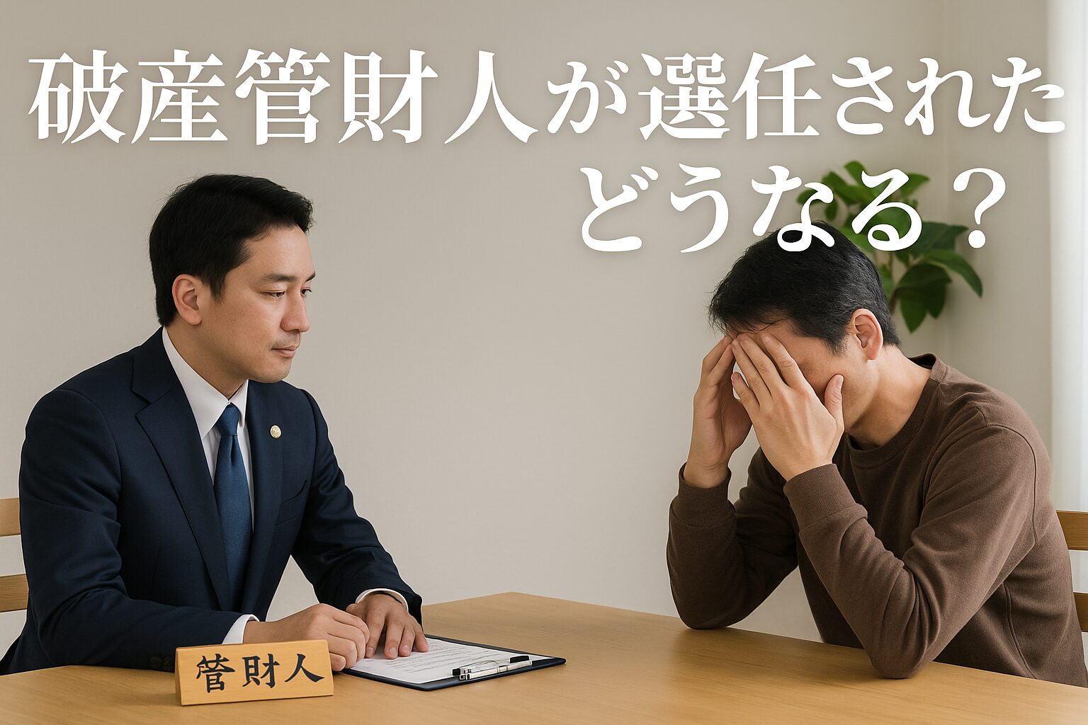 破産管財人が選任されたらどうなる？